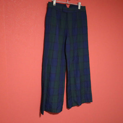 Comme des Garcons tricot 02SS Black Watch Check Wide Size M