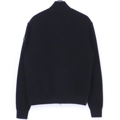 MONCLER 24SS Cashmere Blend Knit Down Jacket Black Size L
