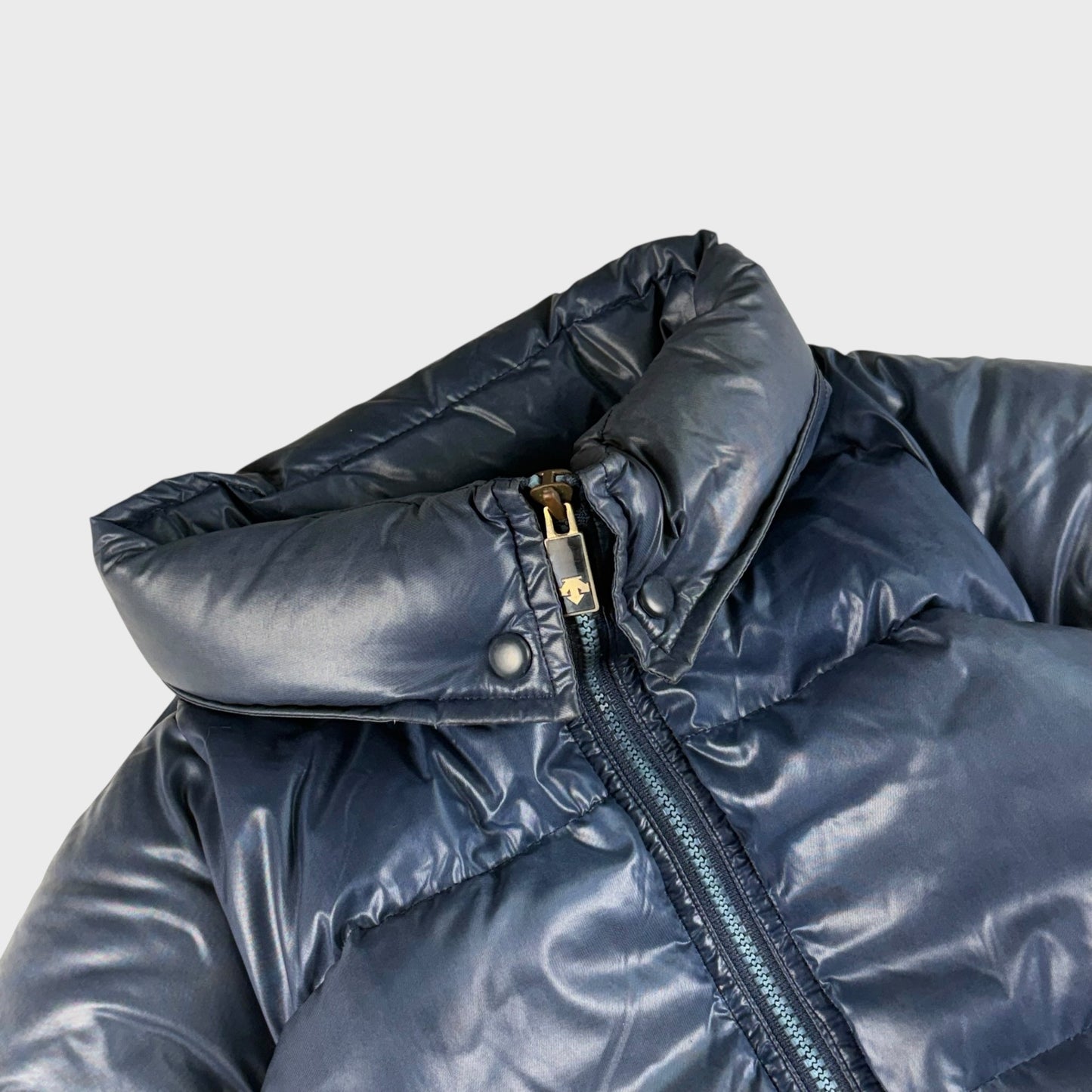 Descente 80s Down Jacket Blue Size M