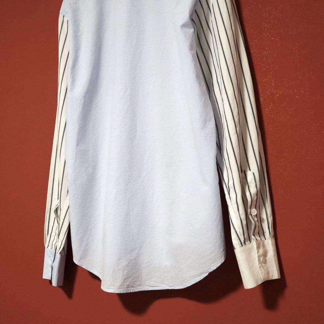 Vintage J.W. Anderson Embroidered Stripe Shirt White Size 48