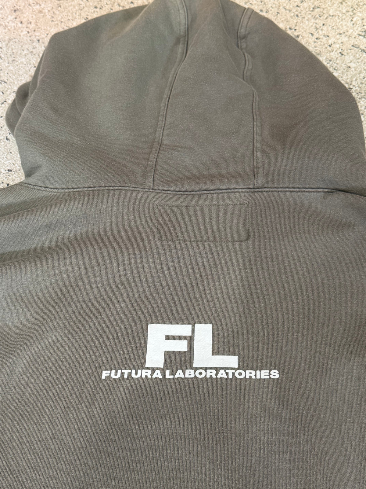 Neighborhood x FUTURA LABORATORIES Hoodie Gray Size XL