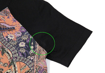 ETRO Silk Paisley Patchwork Knit Sweater Size 44