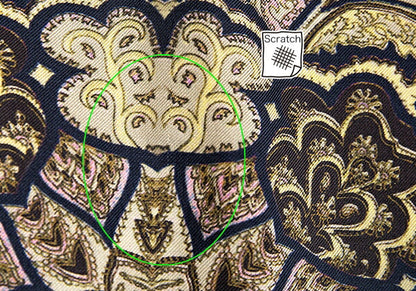 ETRO Silk Paisley Patchwork Knit Sweater Size 44