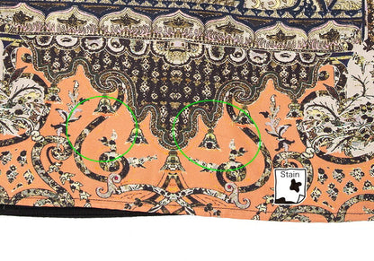 ETRO Silk Paisley Patchwork Knit Sweater Size 44