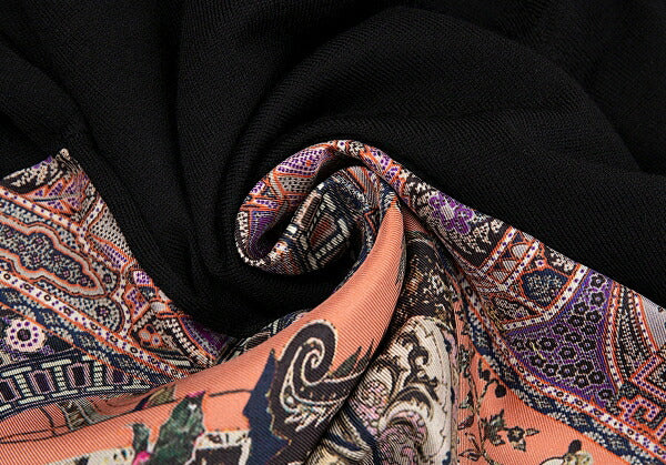 ETRO Silk Paisley Patchwork Knit Sweater Size 44
