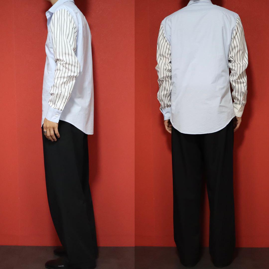 Vintage J.W. Anderson Embroidered Stripe Shirt White Size 48