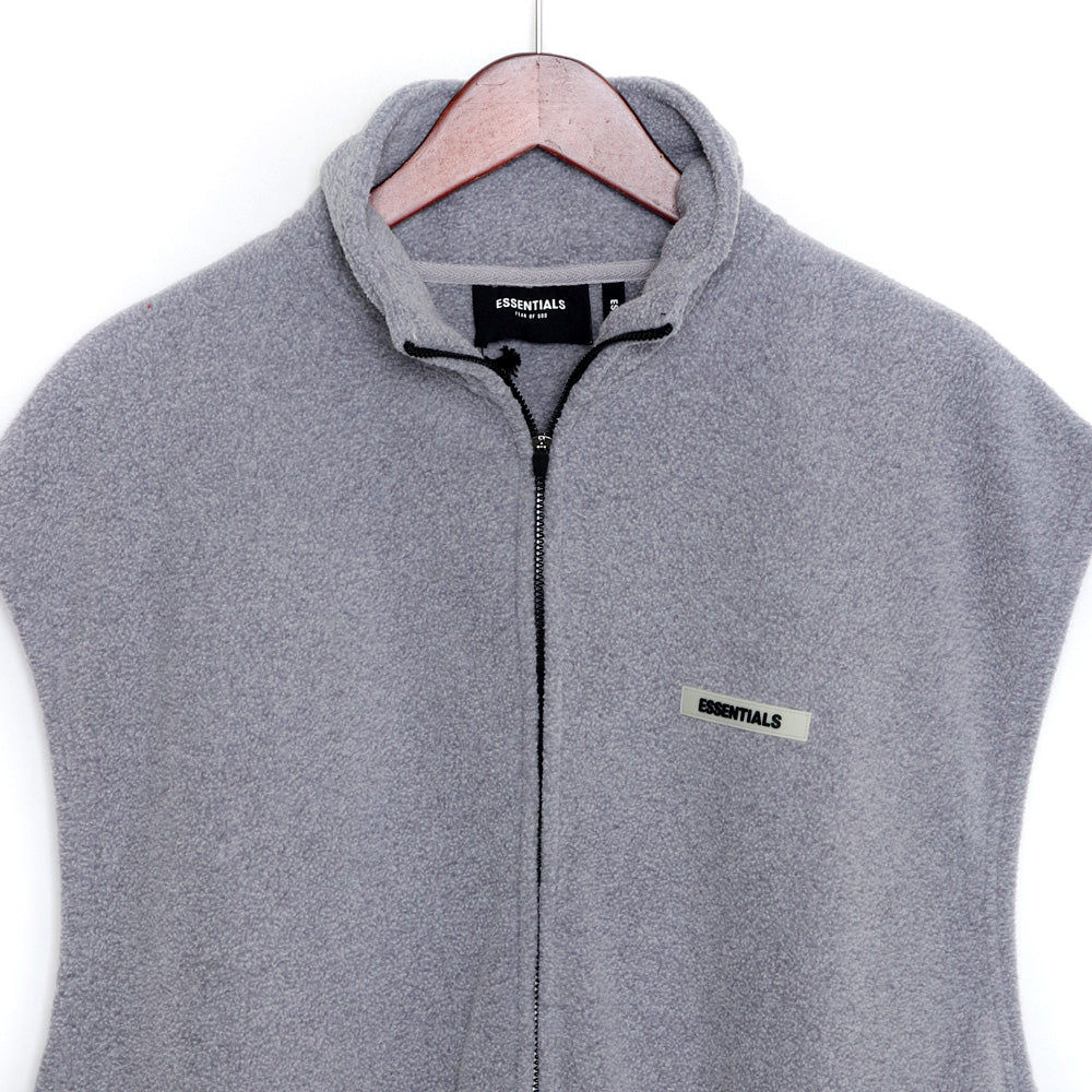 ESSENTIALS Bowler Vest Gray Size S