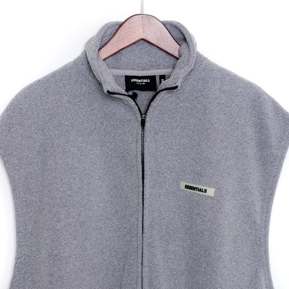 ESSENTIALS Bowler Vest Gray Size S