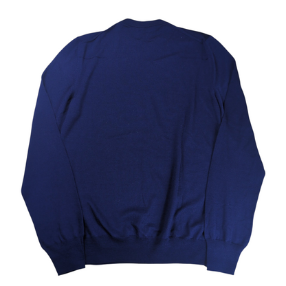 Dior Homme Bee Embroidered Crew Neck Wool Sweater Size XS