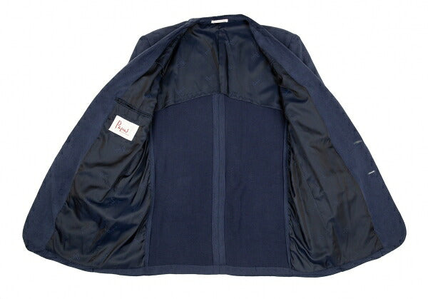 Papas Cupro Pique Arrow Pocket Jacket Navy Size 46M