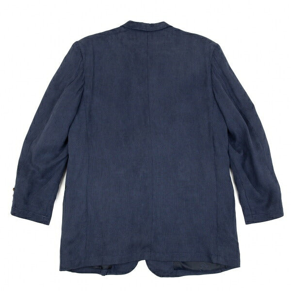 Papas Cupro Pique Arrow Pocket Jacket Navy Size 46M