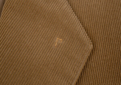 Papas Corduroy Patch Pocket Jacket Brown Size S
