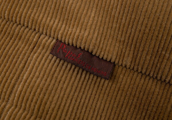 Papas Corduroy Patch Pocket Jacket Brown Size S