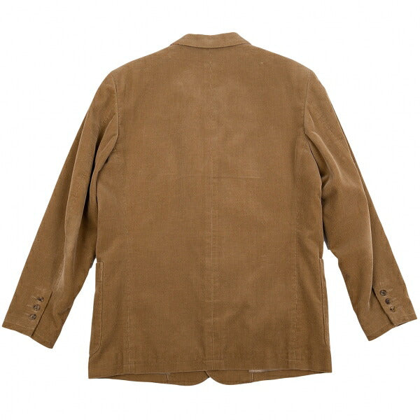 Papas Corduroy Patch Pocket Jacket Brown Size S