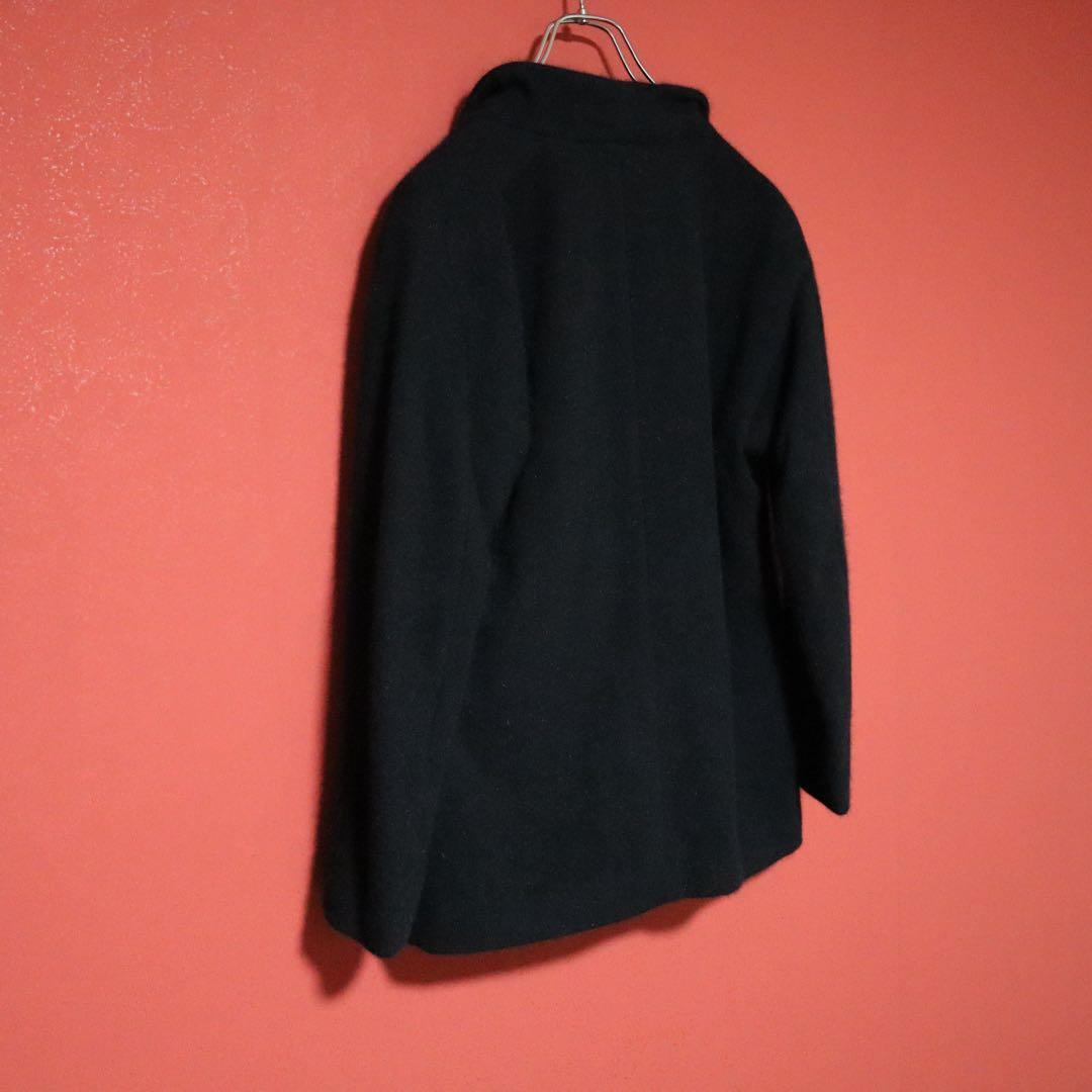 ISSEY MIYAKE WHITE LABEL 02AW Angora Jacket Black Size 2