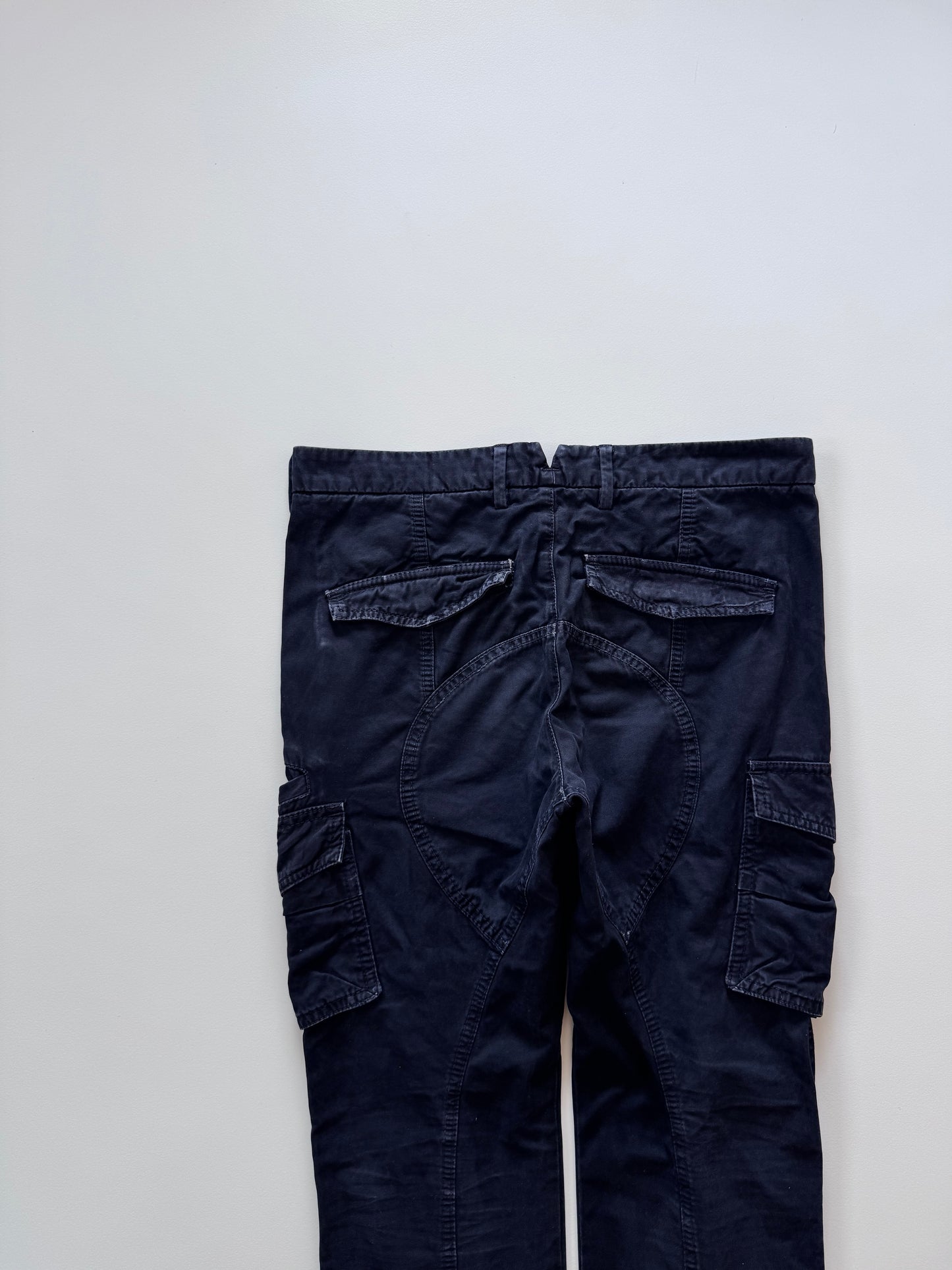 Neil Barrett 2000s Blue Casual Pants