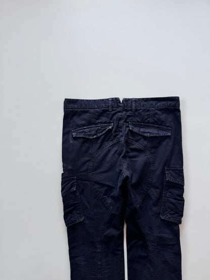 Neil Barrett 2000s Blue Casual Pants