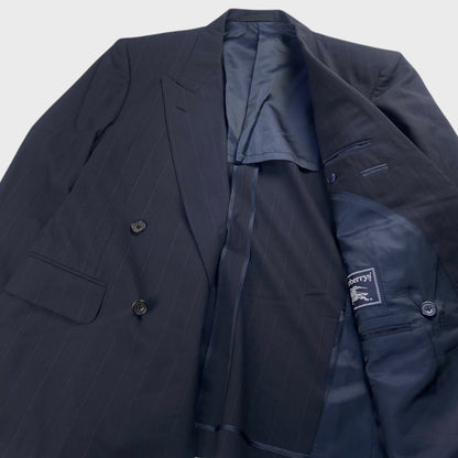 Burberrys' 90s Tailored Jacket Blue Size L
