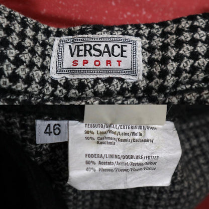 Versace Sport Medusa Cashmere Wide Slacks Size 46