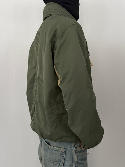 Vintage Green Tech Nylon Jacket Size XL