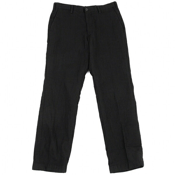 ISSEY MIYAKE MEN 10SS Wool Nylon Pants Black Size 1