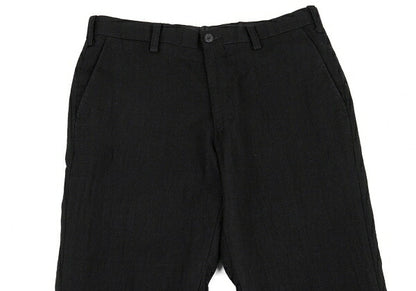 ISSEY MIYAKE MEN 10SS Wool Nylon Pants Black Size 1