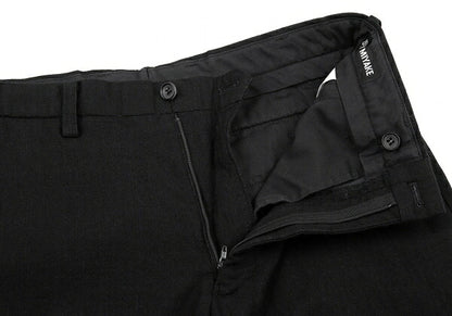 ISSEY MIYAKE MEN 10SS Wool Nylon Pants Black Size 1