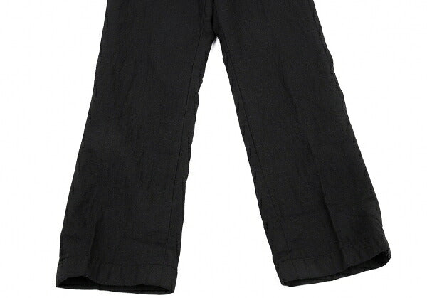 ISSEY MIYAKE MEN 10SS Wool Nylon Pants Black Size 1