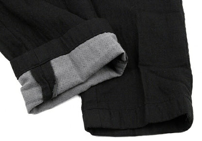 ISSEY MIYAKE MEN 10SS Wool Nylon Pants Black Size 1