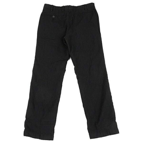 ISSEY MIYAKE MEN 10SS Wool Nylon Pants Black Size 1
