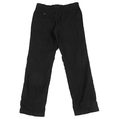 ISSEY MIYAKE MEN 10SS Wool Nylon Pants Black Size 1