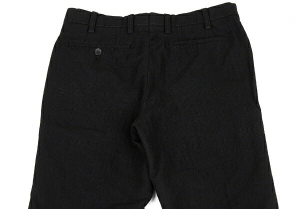ISSEY MIYAKE MEN 10SS Wool Nylon Pants Black Size 1