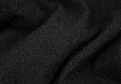 ISSEY MIYAKE MEN 10SS Wool Nylon Pants Black Size 1