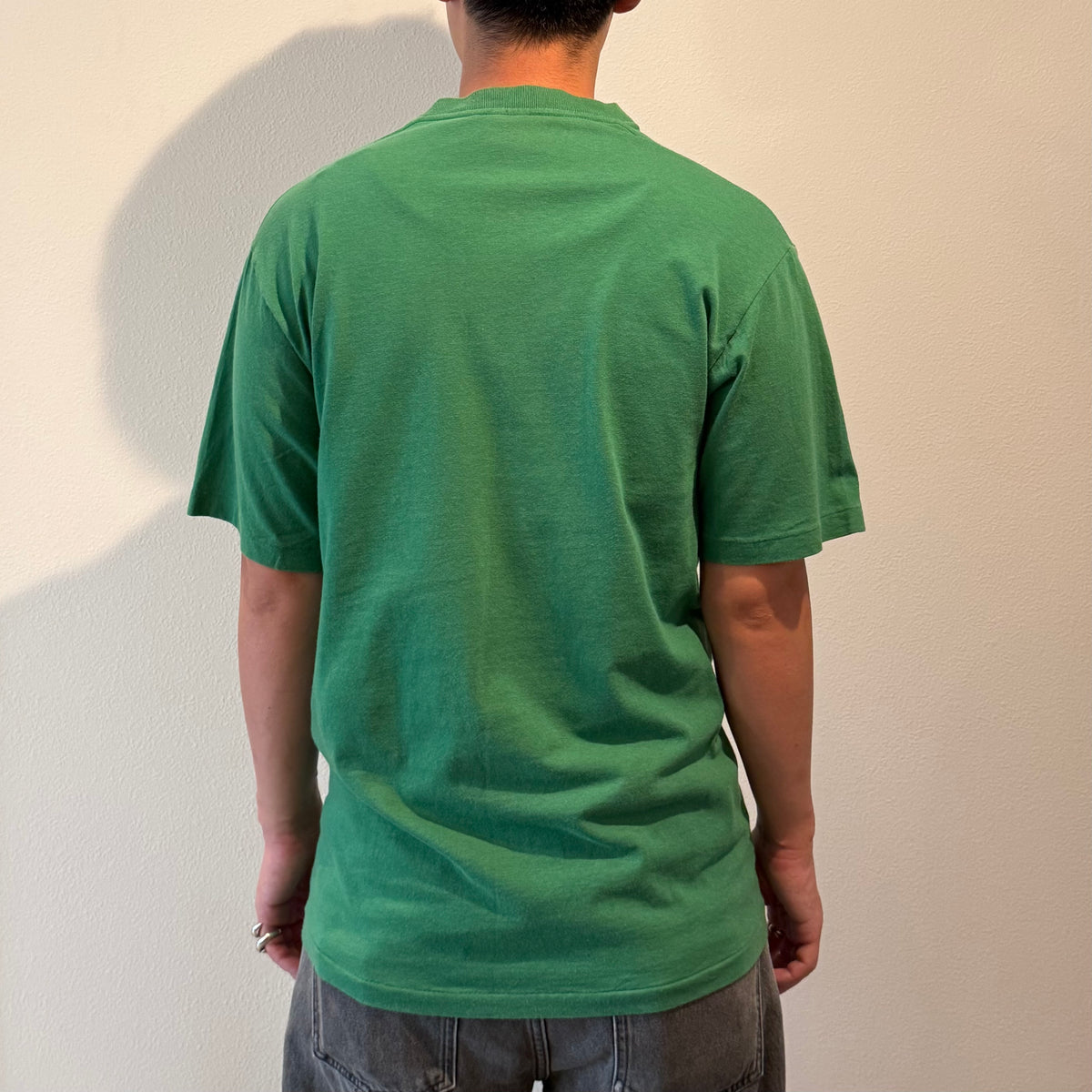 Stussy 00s Rasta Green Cotton Size M