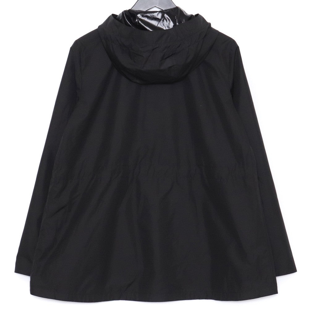 DUVETICA Mountain Parka Hoodie Black Size 42