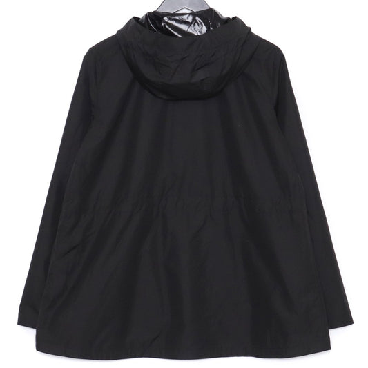DUVETICA Mountain Parka Hoodie Black Size 42