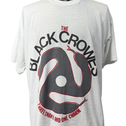 THE BLACK CROWS THREE SNAKE AND CHARM TOUR T-Shirt Black Size XL