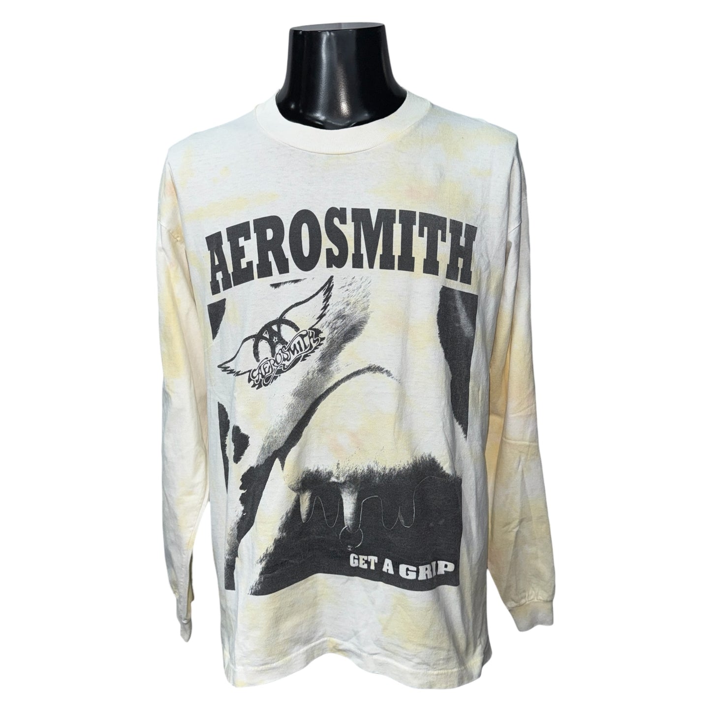 Aerosmith Get A Tour Long-Sleeve T-Shirt Size L