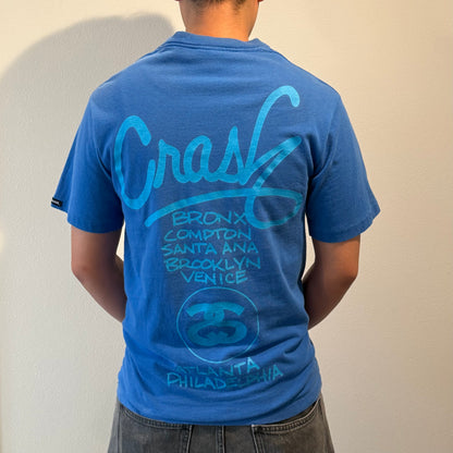 Stussy 00s Blue Cotton Size S