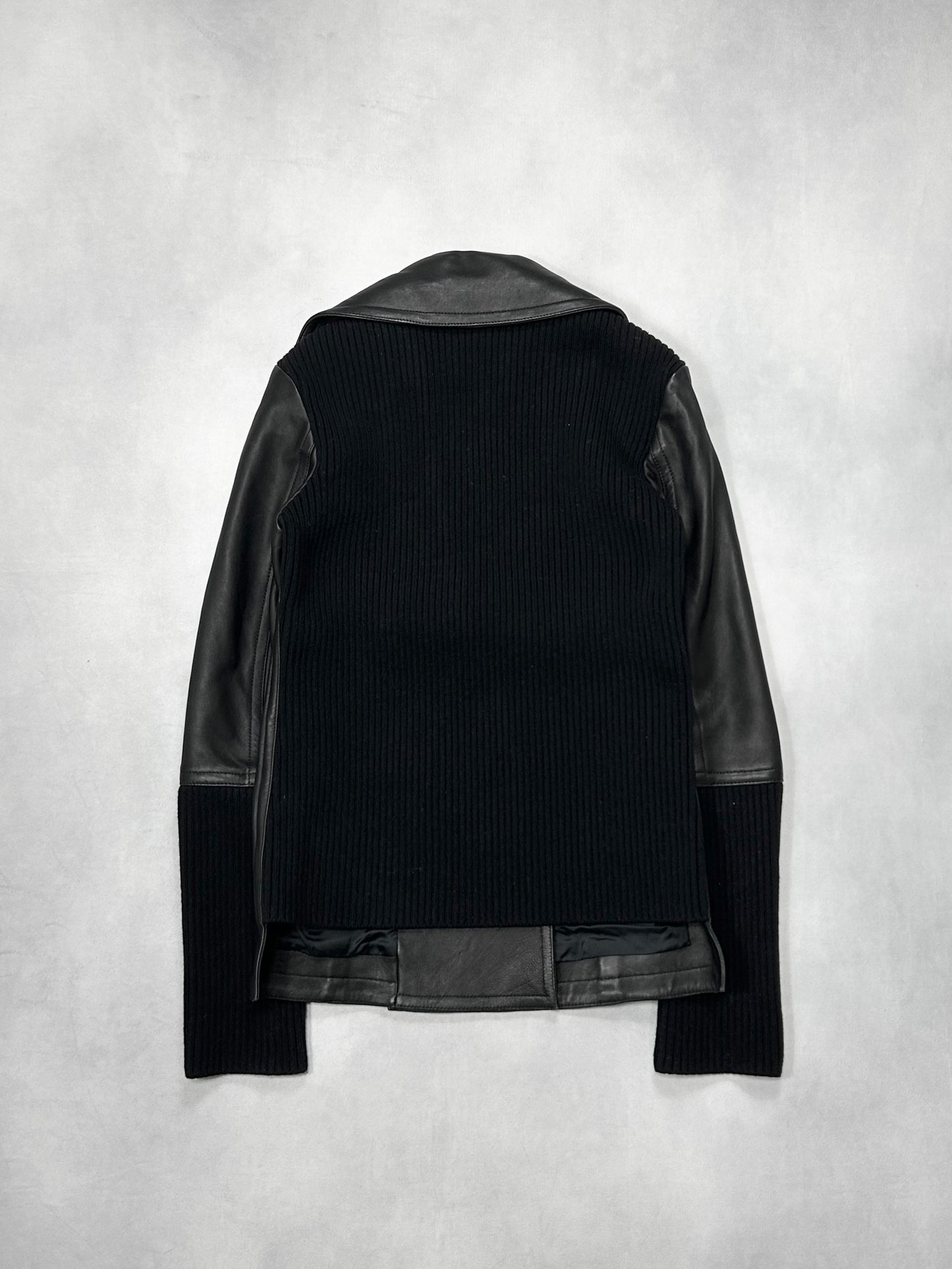 Neil Barrett switching double leather jacket Size XS