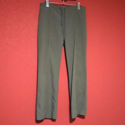 Vintage Pleats Please Green Slit Stitch Pleats Pants Size 1