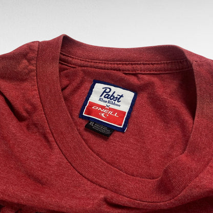 O'Neill x Pabst Short Sleeve T-Shirt Size XL