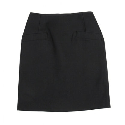 Yohji Yamamoto FEMME F/W 05 Wool Pocket Skirt Black Size 1