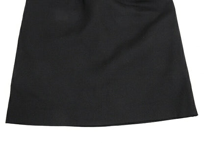 Yohji Yamamoto FEMME F/W 05 Wool Pocket Skirt Black Size 1