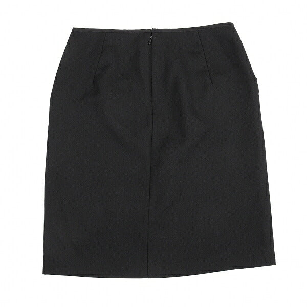 Yohji Yamamoto FEMME F/W 05 Wool Pocket Skirt Black Size 1