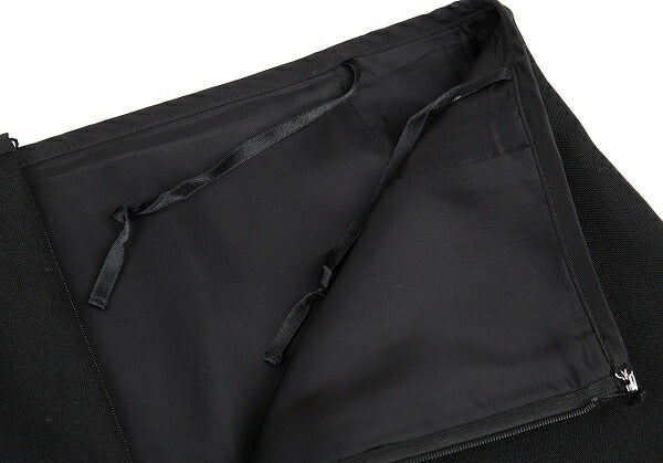 Yohji Yamamoto FEMME F/W 05 Wool Pocket Skirt Black Size 1