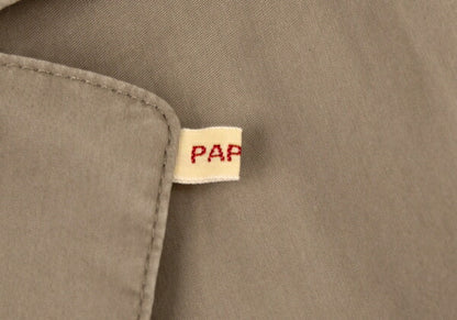 Papas Cotton Poly Spring Coat Mocha Size 50L