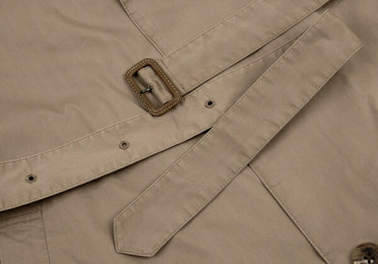 Papas Cotton Poly Spring Coat Mocha Size 50L