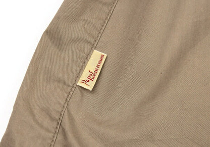 Papas Cotton Poly Spring Coat Mocha Size 50L