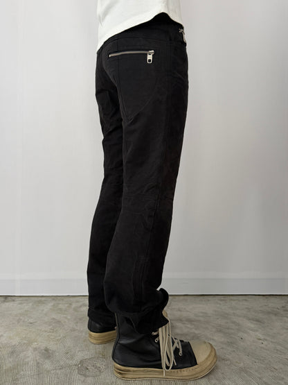 Griffin Black Zip Gimmick Pants Size 28